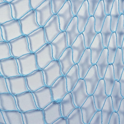 Nature Fish Net Wall Decoration with Shells, Ocean Themed Wall Hangings Fishing Net Party Decor for Pirate Party,Wedding,Photographing Decoration
