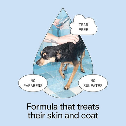 DedCool Pet Shampoo (01 Taunt, Mini 2 oz) Tear-Free, for Sensitive Skin, Hypoallergenic, Dry Skin &amp; Itch Relief, Deodorizing Shampoo &amp; Conditioner for Dogs &amp; Cats, Vegan, Clean, Non-Toxic