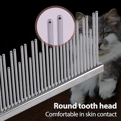 6.1" Dog Grooming Comb for Long Haired Cats &amp; Dogs