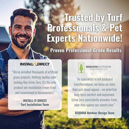 Pet Odor Eliminator – Ready-to-Use 1 Gallon | Powerful Bio-Enzyme Cleaner for Dog &amp; Cat Urine Smell on Artificial Grass, Carpet, Tile, Rugs &amp; More | Pet &amp; Kid Safe