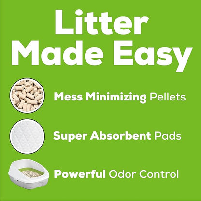 Purina Tidy Cats Non Clumping Litter System, Breeze XL All-in-One Odor Control &amp; Easy Clean Multi Cat Box - 18 lb. Box