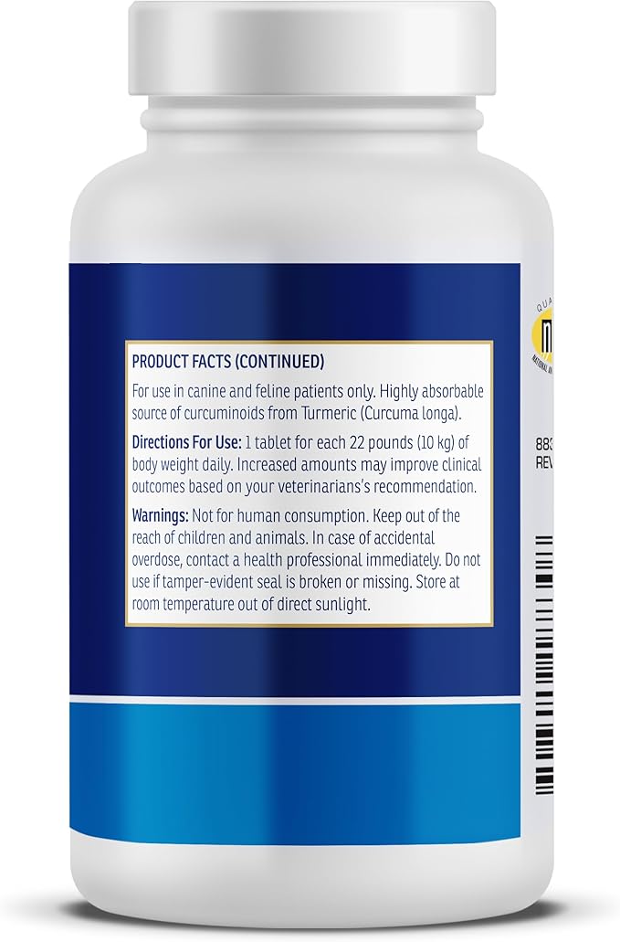 Rx Vitamins CurcuWIN - Curcumin for Dogs &amp; Cats - Vitamins and Supplements, Allergy Relief - Provides Immune Support &amp; Aids Digestive Support - Joint Supplement - 90ct