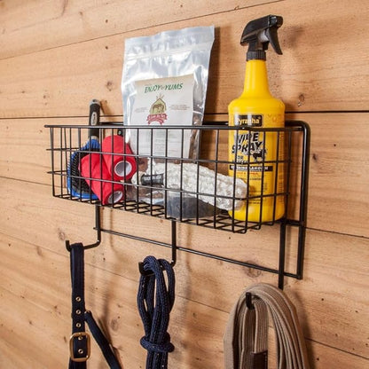 Basket &amp; Tack Rack for Horse | Sturdy, Multi-Function, Mounted Design | 5 Year Warranty