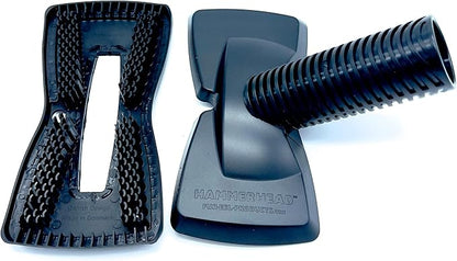 Buff Brite Fur-EEL Hammerhead Pet Hair Remover | Vacuum Attachment for Cars, Stairs &amp; Couches | Removes Sand, Lint &amp; Pet Hair | Compatible with Most Brands