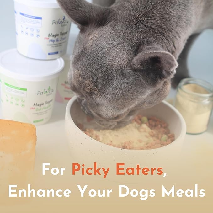 PawCo Magic Topper Original - Dog Food Topper for Picky Eaters, Grain-Free Meal Enhancer, Supports Immune &amp; Digestive Health, 160g