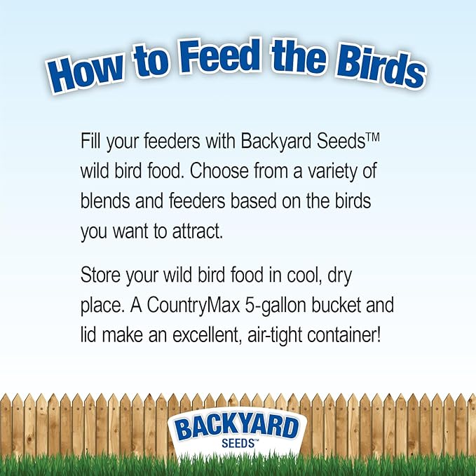 CountryMax Thistle Wild Bird Seed 40 lb – Premium Quality, 100% Clean, No Debris – Attracts Finches &amp; Small Songbirds
