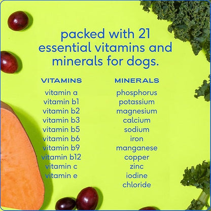 Native Pet The Daily Dog Supplement (30 Scoops) &amp; Salmon Oil for Dogs &amp; Cats (8 Oz) - 11 in 1 Multivitamin &amp; Pure Omega-3 Fish Oil Supplement for Skin &amp; Coat, Joint, Heart Health &amp; Anti-Inflammatory