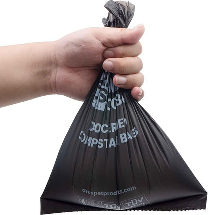 100% Certified Compostable Dog Poop Bags - Dr. C&