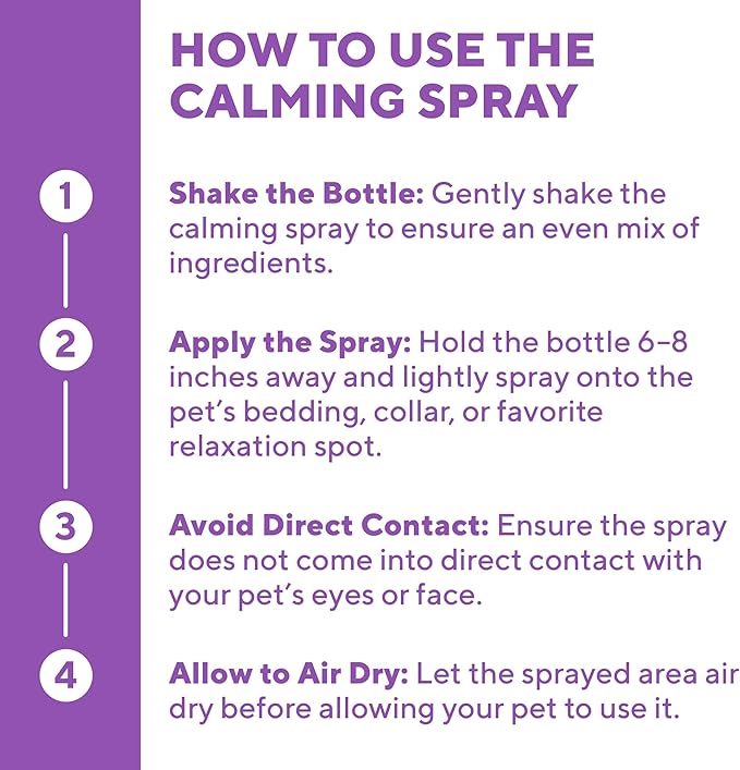 Beloved Pets Calming Pheromone Spray &amp; Scratch Repellent for Cats - Reduces Scratching Furniture, Pee - During Travel, Fireworks, Thunder, Vet Zone - Helps with Stress, Fighting, Hiding (50 ml)