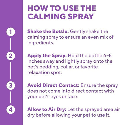 Beloved Pets Calming Pheromone Spray &amp; Scratch Repellent for Cats - Reduces Scratching Furniture, Pee - During Travel, Fireworks, Thunder, Vet Zone - Helps with Stress, Fighting, Hiding (50 ml)