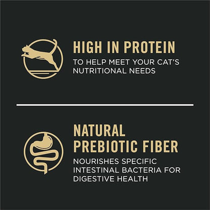 Purina Pro Plan High Protein Cat Food With Probiotics for Cats, Salmon and Rice Formula - 3.5 lb. Bag