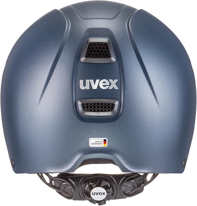 uvex perfexxion II Horse Riding Helmet for Women &amp; Men, Anthracite - Adjustable &amp; Excellent Ventilated Helmet