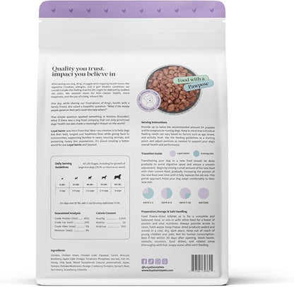 Freeze Dried Raw Dog Food - Premium Chicken Flavor with High Protein &amp; Grain Free Dog Food for Small or Large Breeds and Picky Eaters - Versatile as Meal Topper, Pet Snack &amp; Treats, 14 Oz