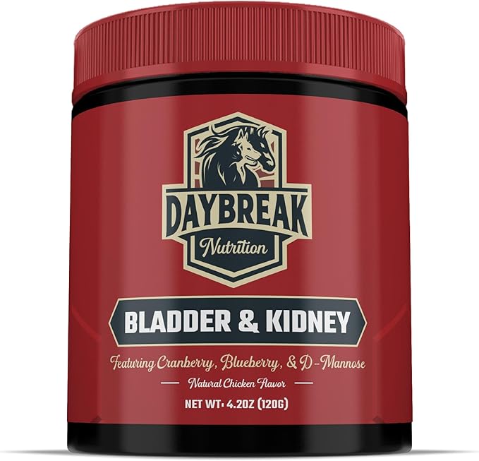 Bladder and Kidney Relief for Dogs &amp; Cats by Daybreak Nutrition | Powder Cranberry Supplement for Dogs and Cat for UTI Treatment &amp; Urinary Support | Dog &amp; Cat Urinary Tract Infection Remedy Supplement