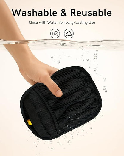 2025 Newly Upgraded Pet Hair Removal Gloves for Cats &amp; Dogs, Electrostatic Grooming Gloves for Pet Hair, Five-Finger Reusable Pet Hair Remover Tool for Clothes, Bed, Couch, Carpet, 1 Pcs