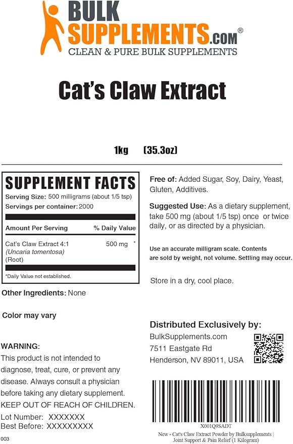 BulkSupplements.com Cat&