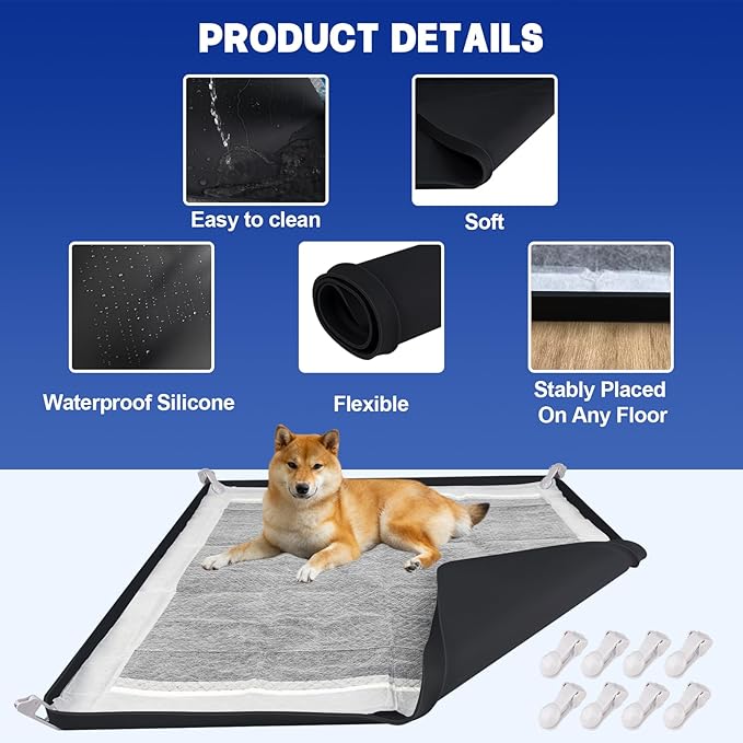 Dog Pee Pad Holder, Puppy Pad Holder Tray for 24&