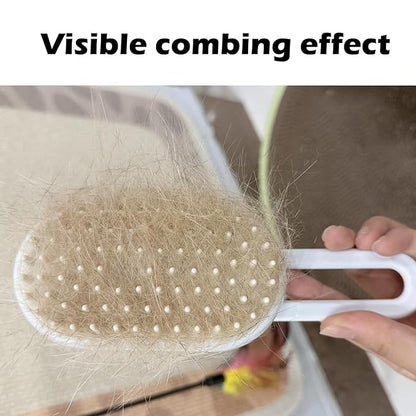 Cat Steam Brush for Shedding, Steam Brushes for Indoor Cats, 4 In 1 Rechargeable Cat Grooming Brush,Anti-Static, Massage, Cleaning, Shedding &amp; Combing