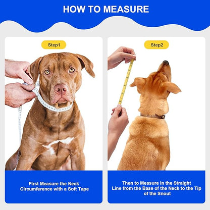 Lainergie Adjustable Soft Dog Cone Collar for After Surgery Recovery, Comfortable Pet Recovery Protective Collar for Medium Large Dogs, Elizabethan Dog Neck Collar (S, Black)
