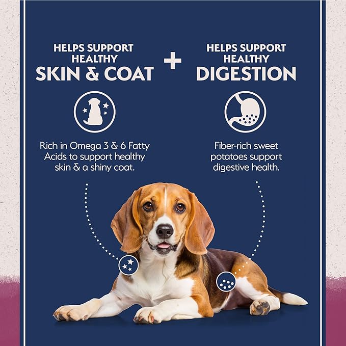 Natural Balance Limited Ingredient Adult Grain-Free Dry Dog Food, Reserve Sweet Potato &amp; Venison Recipe, 4 Pound (Pack of 1)
