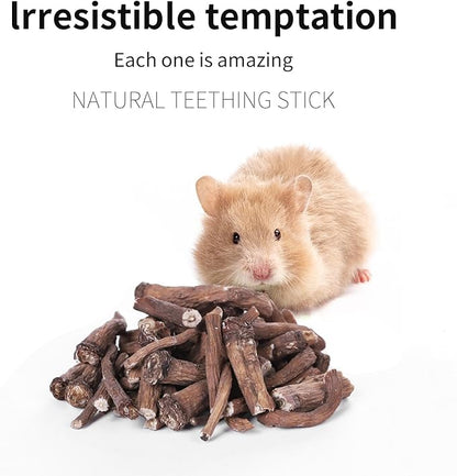 Niteangel Hamster Snack &amp; Treats Toy - Small Animal Natural Treat for Dwarf Syrian Robo Hamsters Gerbils Mice Lemmings Degus or Other Small-Sized Pets