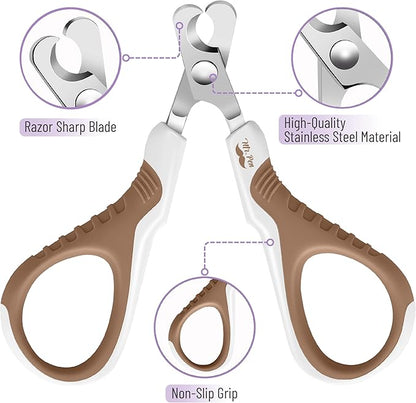 Mr. Pen Cat Nail Trimmer - Brown, Claw Clippers for Cats &amp; Kittens, Also Suitable for Small Dogs