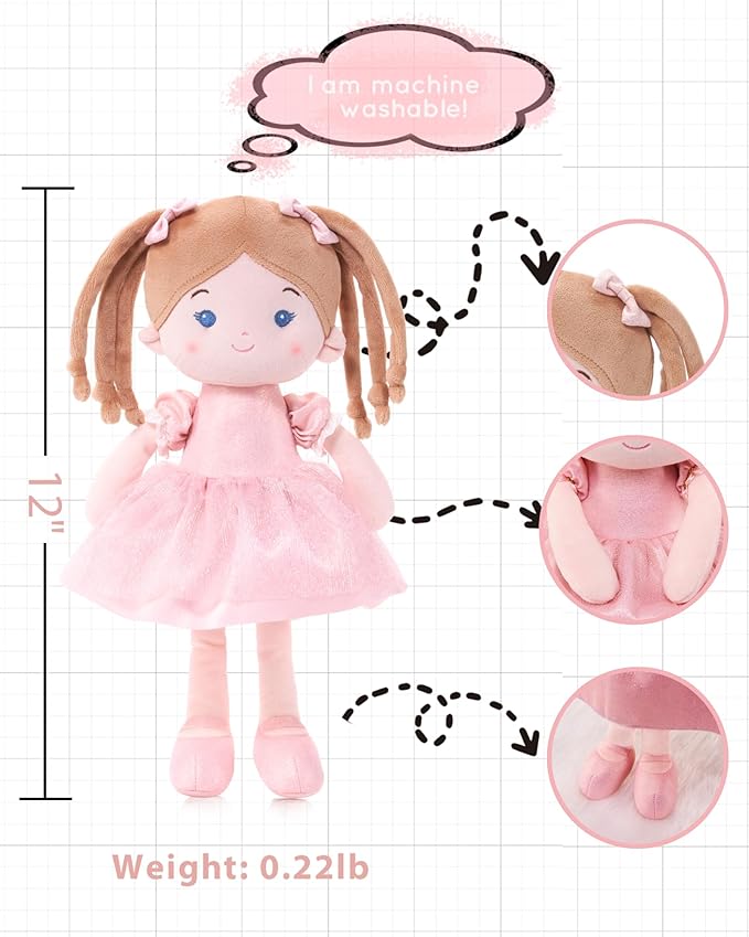 Soft Baby Doll Toys (12&