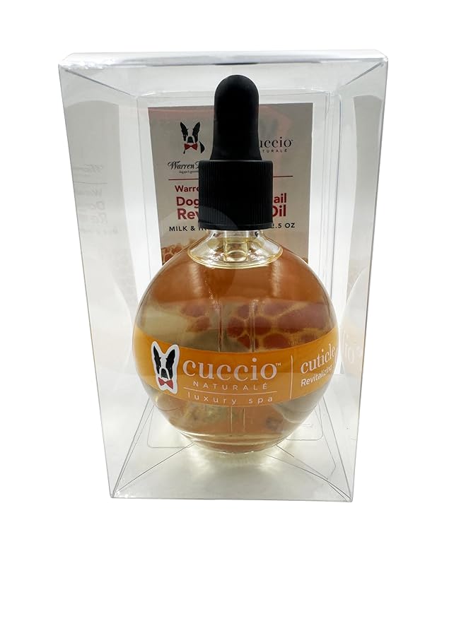 Warren London Dog Cuticle &amp; Nail Revitalizing Oil | Moisturize, Strengthen, and Nourish | Vitamin E - Cruelty-Free, Non-Greasy Formula | Gentle Daily Care for Healthy Dog Nails &amp; Paws