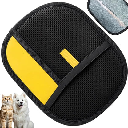 Magic Brush Pet Hair, Newly Upgraded Reusable Electrostatic Pet Hair Remover Glove, Pet Hair Removal Glove for Dogs &amp; Cats, Clothing, Couch, Carpet, Car Seat (1 Pcs)