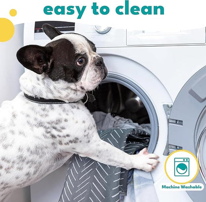 NALALAS Large Washable Pee Pads for Dogs | Reusable, Waterproof &amp; Ultra Absorbent Puppy Pads | Dog Pee Pads, Anti-Slip, Leakproof &amp; Quick Dry Pet Training Mat | Whelping Pad, Puppy Mat &amp; Crate Pad