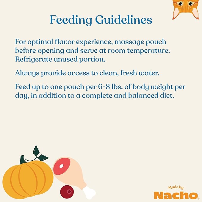 Made by Nacho Bone &amp; Joint Support Cage-Free Chicken Puree Meal Topper with Bone Broth (36 Count)