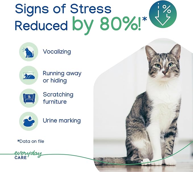 Virbac Zenifel Gel Diffuser for Managing Stress-Related Behaviors in Kittens &amp; Cats - No Electricity Needed - Lasts Up to 2 Months - 1 Diffuser
