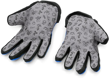 woom TENS Bike Gloves, Child’s &amp; Youth Bicycle Full Finger Protection with Grip for Road Cycling &amp; Mountain Biking (Boys &amp; Girls)
