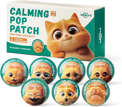 Cat Calming Diffuser – for Travel, Car &amp; Home Use, Pheromone Diffuser for Cats &amp; Kittens to Reduce Anxiety and Stress, No Electricity Needed, Long-Lasting Calming Support (1 Pack)