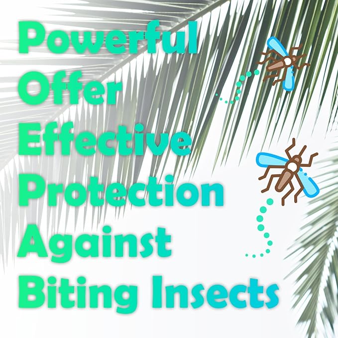 Natural Mosquito Repellent Wipes, DEET Free Insect &amp; Bug Repellent Wipes, Easy to Use, Long Lasting, Travel Sized