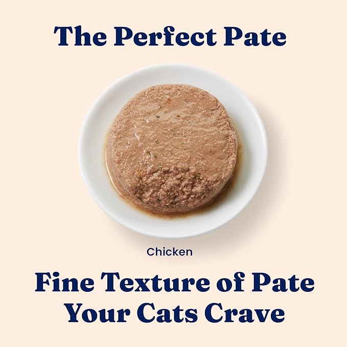 Solid Gold Wet Food Pate Flavorful Feast - 3 Count Sample Pack - Canned Cat Food Made with Real Chicken - Grain Free for Sensitive Stomach &amp; Healthy Living
