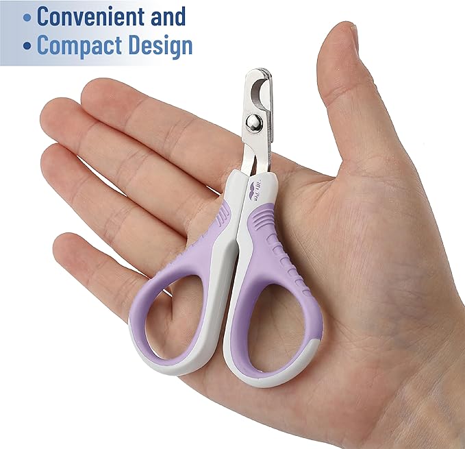 Mr. Pen Cat Nail Trimmer - Purple, Cat &amp; Kitten Nail Clippers, Pet Claw Trimmer