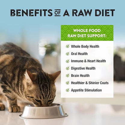 Northwest Naturals Freeze-Dried Chicken Cat &amp; Kitten Food – Bite-Sized Nibbles – Healthy, Limited, Human-Grade Ingredients, All-Natural, High-Protein Raw Diet – Complete &amp; Balanced, Made in USA, 11 oz