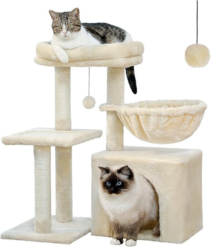 PEQULTI Small Cat Tree, [28.5&