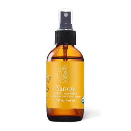 Aromatics International Yarrow Hydrosol 100ml | Herbal Aromatic Mist for Everyday Use