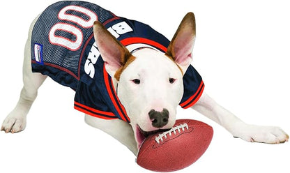 NFL Chicago Bears Dog Jersey, Size: X-Small - Best Football Costume for Dogs &amp; Cats - Licensed Shirt