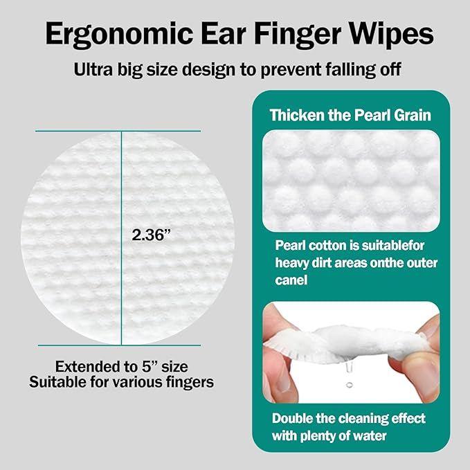 Dog Eye Wipes Gently Remove Tear Stain Eye Debris for Dogs &amp;Cats Pet Grooming Kit Care Wash Cleaner for Eyes Wrinkle Face 100pcs Unscented