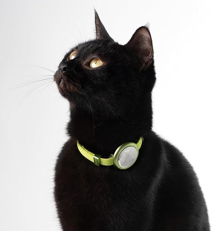 Safety Cat Collar Pro, Lightweight Elastic Release Non Breakaway Cat Collar Adjustable with Snap Fastener for Kitten All Small Large Cats, US IDA Gold Award (Monet Purple, M 7.9-15.7")