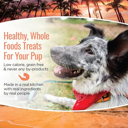Smart Cookie All Natural Dog Treats - Shrimp &amp; Coconut - Training Treats for Dogs with Allergies, Sensitive Stomachs - Soft Dog Treats, Chewy, Grain Free, Human-Grade, Made in USA - 5oz, Pack of 3