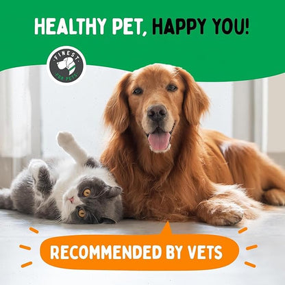 TummyWorks Probiotic Powder for Dogs &amp; Cats. Probiotics For Digestive Health, Immune Support, Diarrhea, Gas, Itching &amp; Seasonal Allergies. With Digestive Enzymes &amp; Prebiotics. Made in USA - 160 Scoops