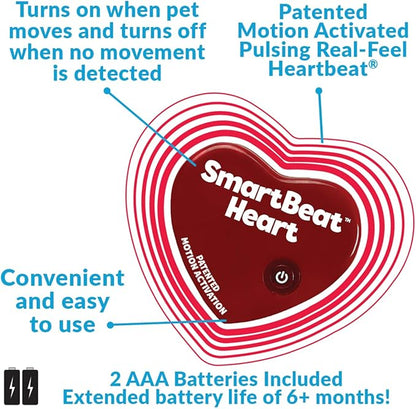 Special Edition Snuggle Puppy Toys - Heartbeat Puppy for Dogs - Pet Anxiety Relief and Calming Aid - Comfort Dog Toys for Behavioral Training in Doodle