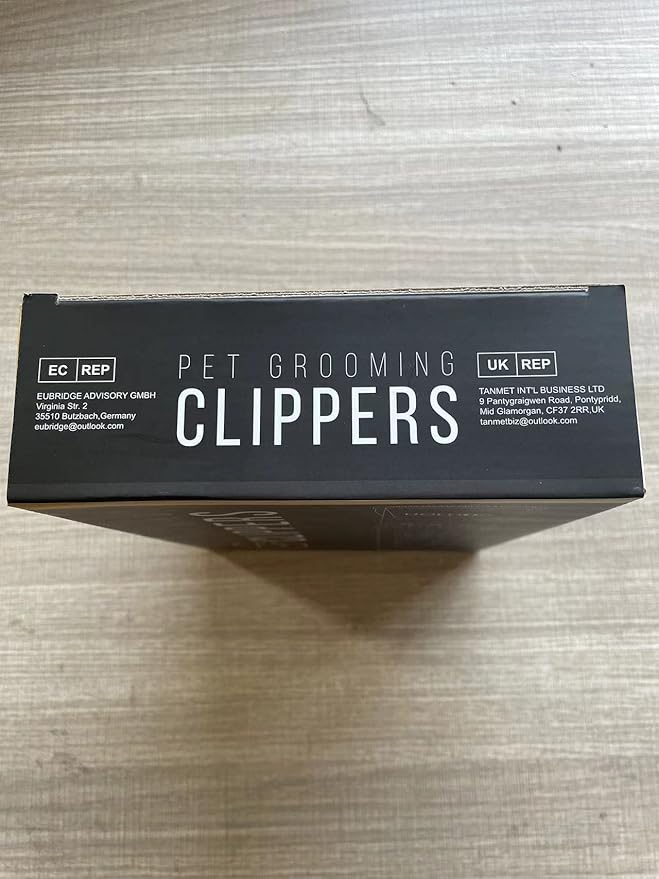 Dog Clippers Professional Heavy Duty Grooming Clipper 3-Speed Low Noise High Power Rechargeable Cordless Pet Tools for Small &amp; Large Dogs Cats Pets with Thick Coats