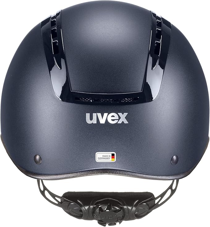 uvex suxxeed Active Horse Riding Helmet for Women &amp; Men, Navy, S-M - Adjustable &amp; Excellent Ventilated Helmet