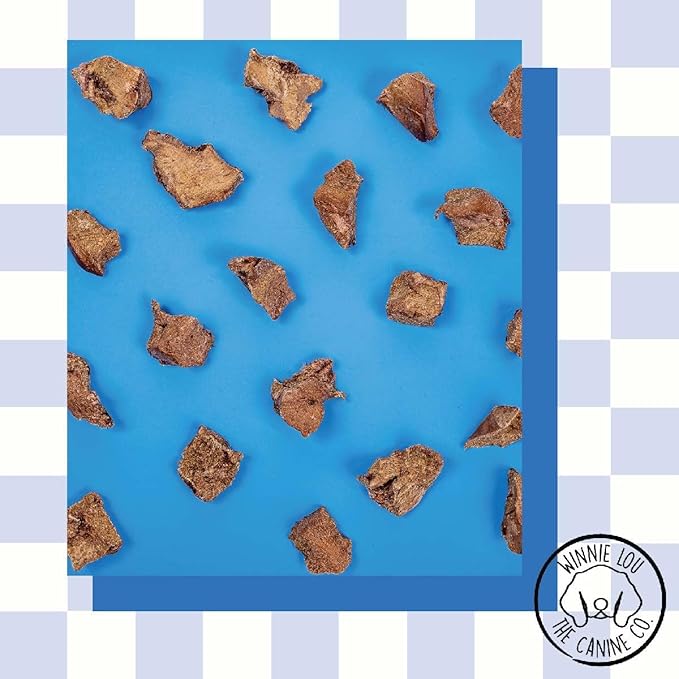 Grass-Fed Bison Liver Bits Cat Treats (Pack of 3) - Single Ingredient, High Protein Cat Food Snacks, Grain Free &amp; Made in USA, with Taurine, Iron &amp; Zinc for Healthy Cats