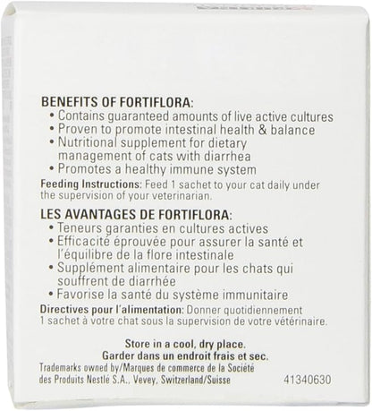 Purina 3-Pack Fortiflora Feline Nutritional Supplement for Pets